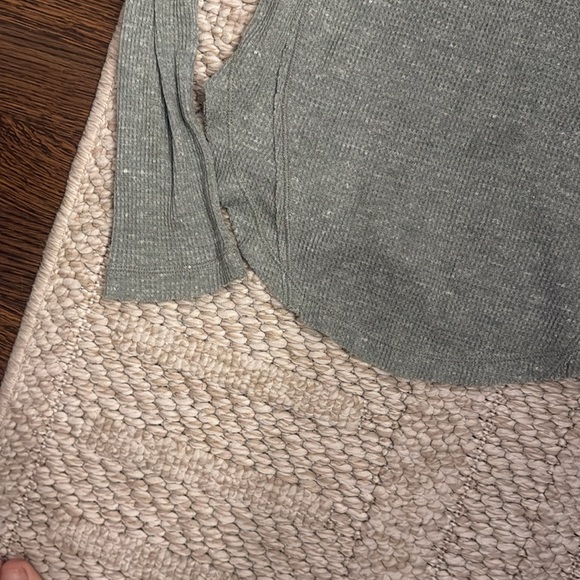 Free people military style Henley small gray - Picture 4 of 4